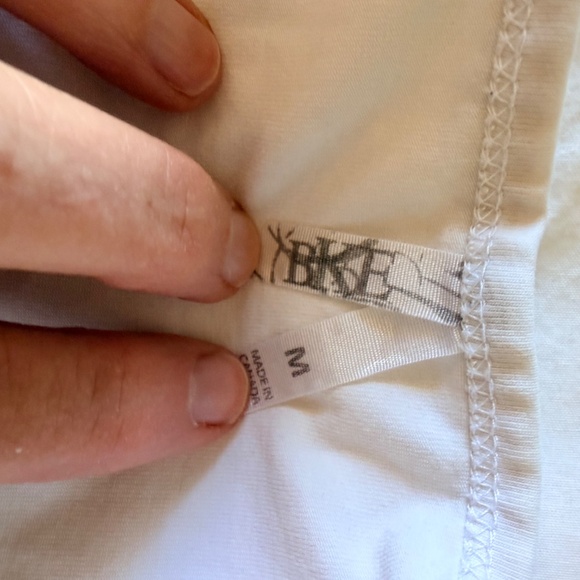 BKE layering tank white with lace trim M - Picture 3 of 3